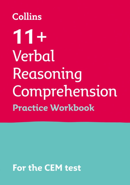 Collins 11+ Practice – 11+ Verbal Reasoning Comprehension Practice Workbook: For the 2024 CEM Tests