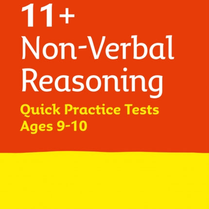 Collins 11+ Practice – 11+ Non-Verbal Reasoning Quick Practice Tests Age 9-10 (Year 5): For the 2024 GL Assessment Tests