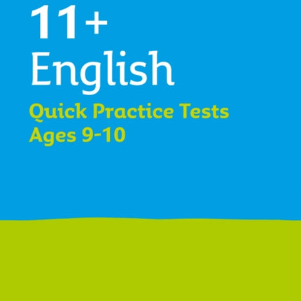 Collins 11+ Practice – 11+ English Quick Practice Tests Age 9-10 (Year 5): For the 2024 GL Assessment Tests