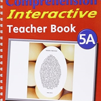 Badger Comprehension Interactive KS2: Teacher Book 5A