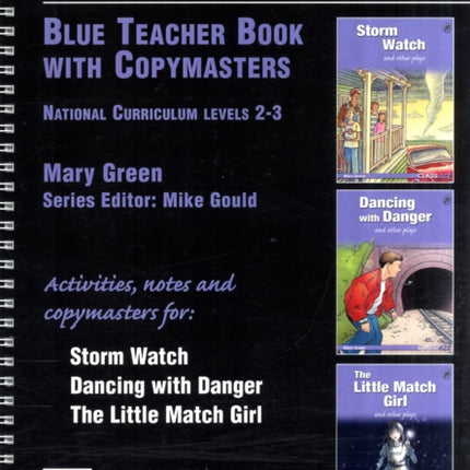 Class Act Blue Teacher Book with Copymasters by Green Mary  Author  ON Jul012006 Spiral bound