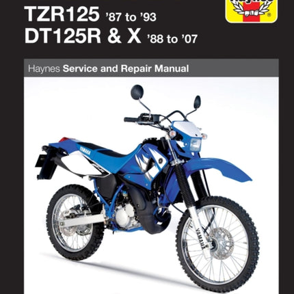 Yamaha TZR125 (87 - 93) & DT125R/X (88 - 07) Haynes Repair Manual