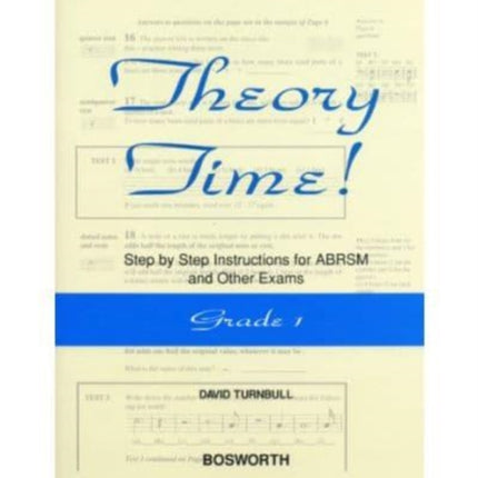 Theory Time - Grade 1