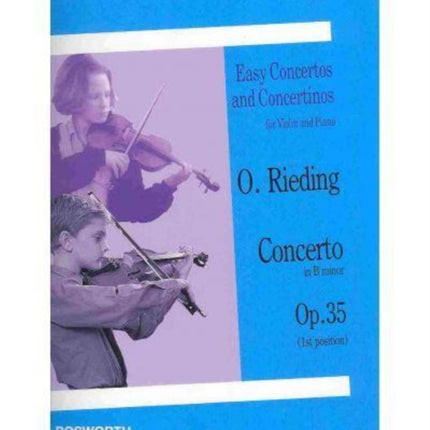 Easy Concertos and Concertinos for Violin and Piano: Concerto in B Minor, Op. 35 (1st Position)