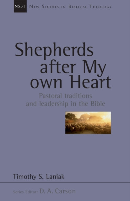 Shepherds after my own heart: Pastoral Traditions And Leadership In The Bible