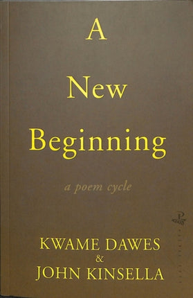 A New Beginning: A Poem Cycle