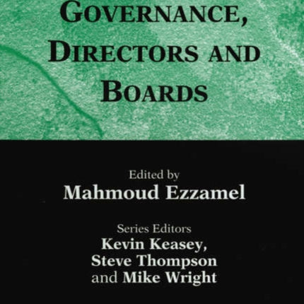 Governance, Directors and Boards