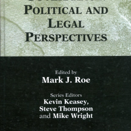 Corporate Governance: Political and Legal Perspectives