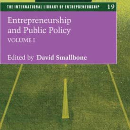 Entrepreneurship and Public Policy