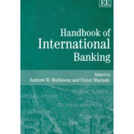 Handbook of International Banking