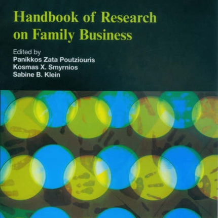 Handbook of Research on Family Business