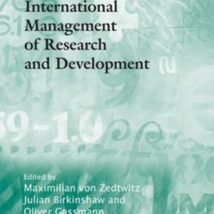 International Management of Research and Development