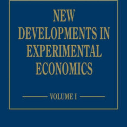 New Developments in Experimental Economics