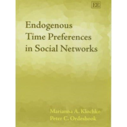 Endogenous Time Preferences in Social Networks