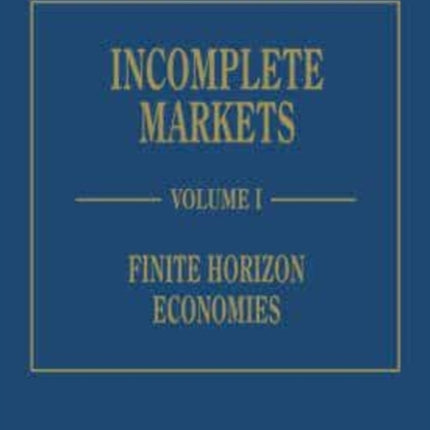 Incomplete Markets