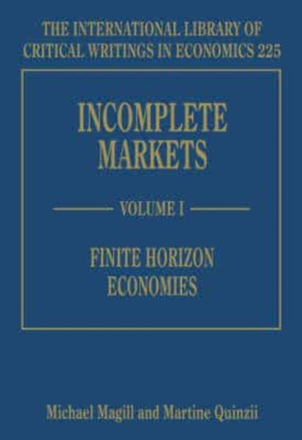 Incomplete Markets