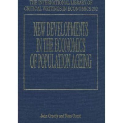 New Developments in the Economics of Population