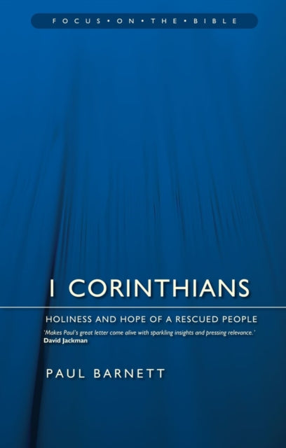 1 Corinthians: Holiness and Hope of a Rescued People