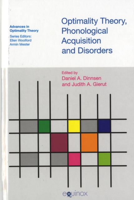 Optimality Theory Phonological Acquisition and Disorders