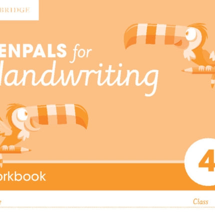 Penpals for Handwriting Year 4 Workbook Pack of 10