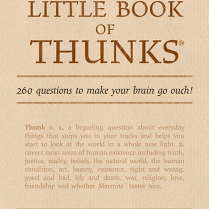 The Little Book of Thunks: 260 Questions to make your brain go ouch!