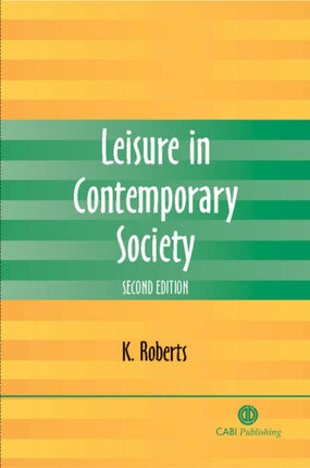 Leisure in Contemporary Society