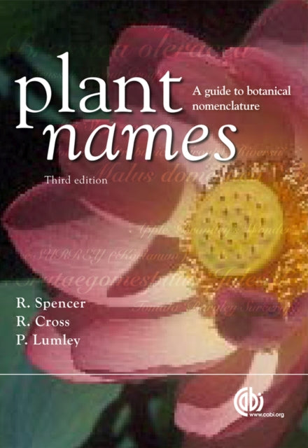 Plant Names: A Guide to Botanical Nomenclature