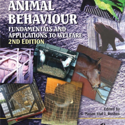 Stereotypic Animal Behaviour: Fundamentals and Applications to Welfare