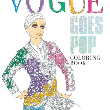 Vogue Goes Pop Colouring Book