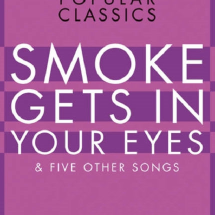 Novello Close Harmony Book 1: Smoke Gets in Your Eyes