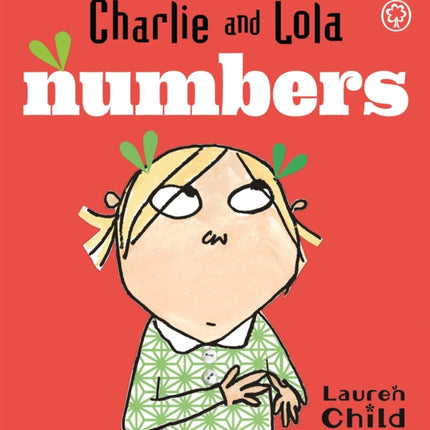 Numbers Board Book Charlie and Lola