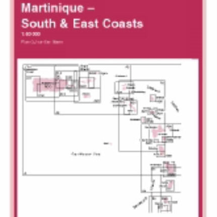 Imray Iolaire Chart A301: East Coast of Martinique