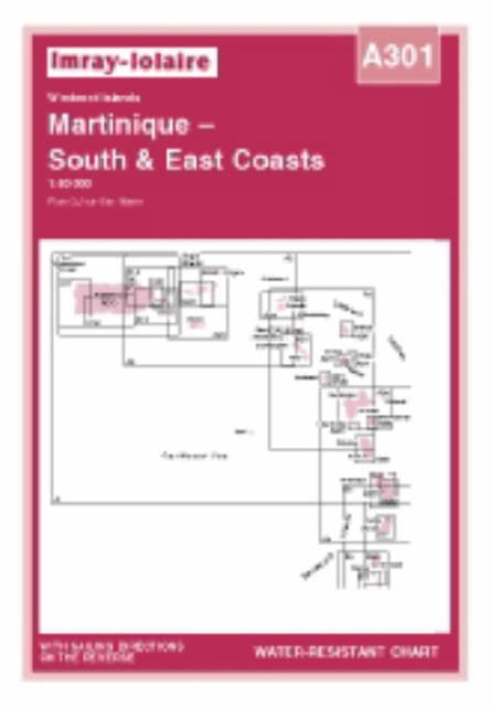 Imray Iolaire Chart A301: East Coast of Martinique