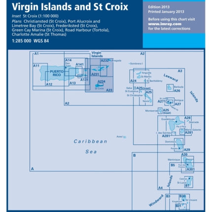 Imary Chart A23: Virgin Islands and St Croix: 2013