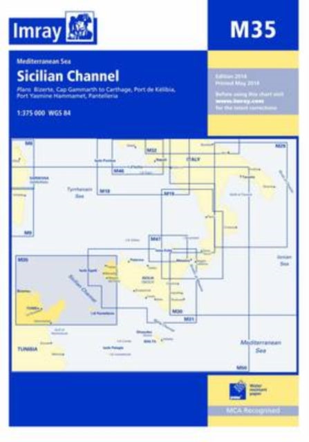 Imray Chart M35: Sicilian Channel