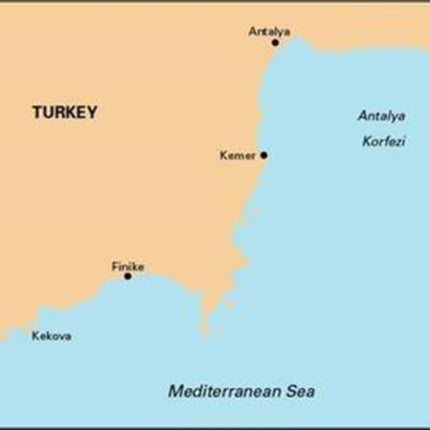 Imray Chart G40: Kas to Antalya