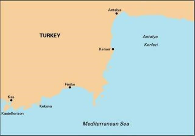 Imray Chart G40: Kas to Antalya