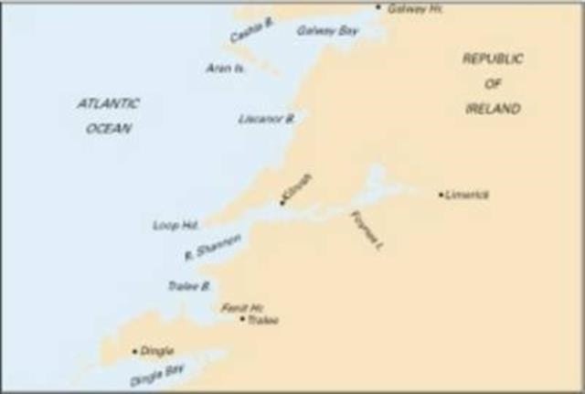 Imray Chart C55: Dingle Bay to Galway Bay