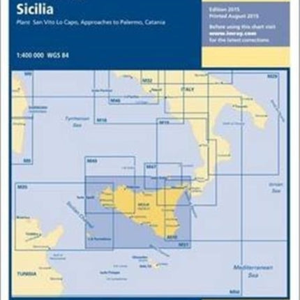 Imray Chart M31: Sicily