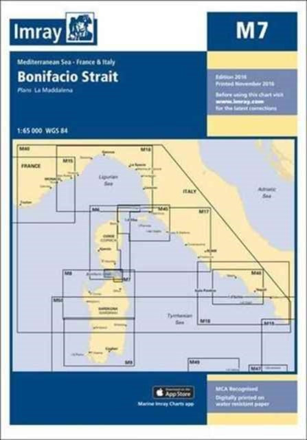 Imray Chart M7: Bonifacio Strait