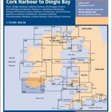 Imray Chart C56: Cork Harbour to Dingle Bay