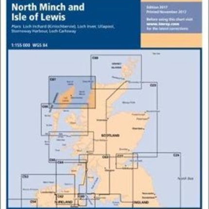 Imray Chart C67: North Minch and Isle of Lewis