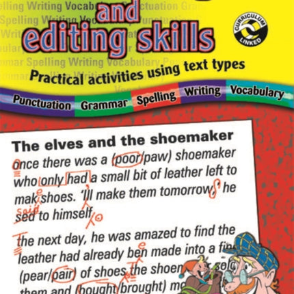 Proofreading and Editing Skills: Practical Activities Using Text Types: Lower