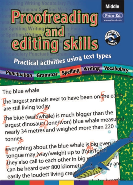 Proofreading and Editing Skills: Practical Activities Using Text Types: Middle