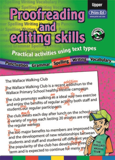 Proofreading and Editing Skills: Practical Activities Using Text Types: Upper