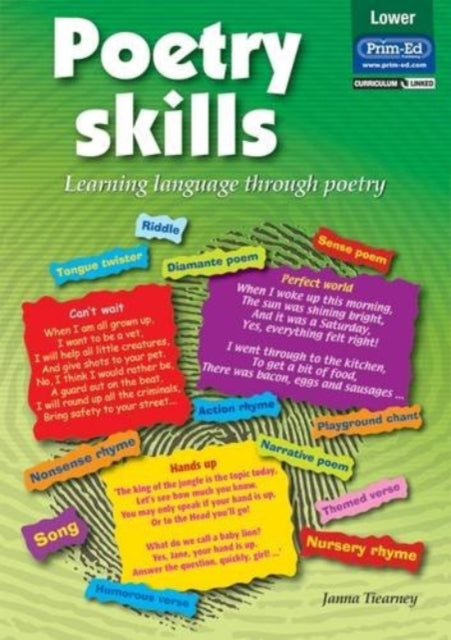 Poetry Skills Lower Primary: Speaking, Listening, Reading and Writing