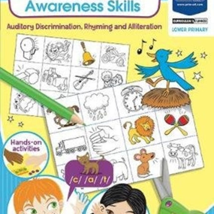 Phonological Awareness Skills Book 1: Auditory Discrimination, Rhyming and Alliteration