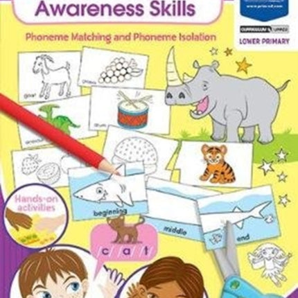 Phonological Awareness Skills Book 3: Phoneme Matching and Phoneme Isolation