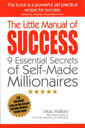 Little Manual of Success, The – 9 Essential Secrets of Self–Made Millionaires