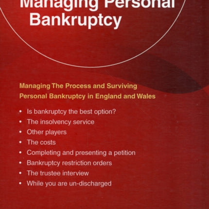 Managing Personal Bankruptcy